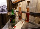 Archivní lahve whisky King Barley, je se od 70. let vyrábla v Teticích na...