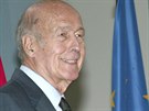 Francouzský prezident Valery Giscard d 'Estaing s nmeckým kancléem Gerhardem...