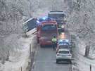 U Puklic na Jihlavsku havaroval autobus pevejc dti. Nejsp se s nm...