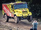 Jaroslav Valtr pi píprav na Rallye Dakar.