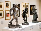 Z v�stavy Minul� stolet� - dvacet osobnost� v hradeck� Galerii modern�ho um�n�,...