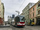 Tramvajov trasa pes centrum Olomouce je od soboty z vt sti znovu...
