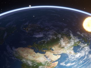Flat Earth Simulator