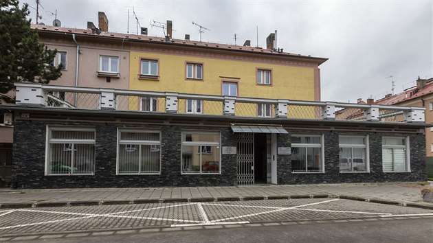 Budova, ve které se nachází poslanecká kancelář poslankyně Zuzany Majerové Zahradníkové (hnutí Trikolóra).