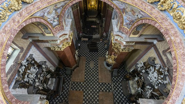 Po třech letech skončila velká obnova fresek v kupolích jednoho z nejvýznamnějších olomouckých svatostánků - chrámu sv. Michala.