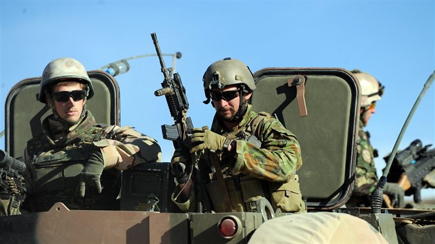 Australt vojci na misi v afghnsk provincii Orzgn (20. ledna 2010)