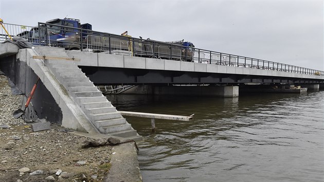 Most přes Nové Mlýny na silnici I/52 vedoucí z Brna na česko-rakouskou hranici bude průjezdný nejpozději od 13. prosince. (7.12.2020)