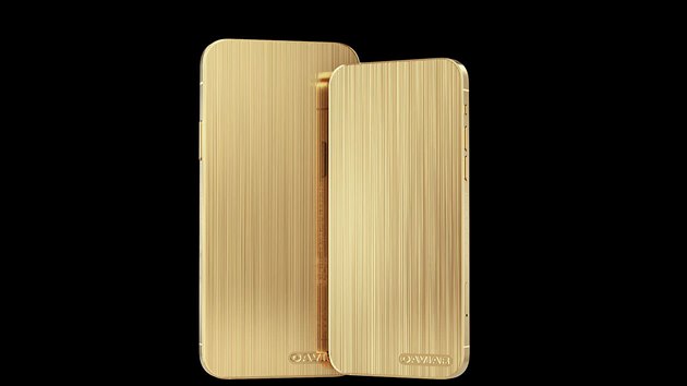 iPhone 12 Pro/Pro Max Stealth Gold Caviar