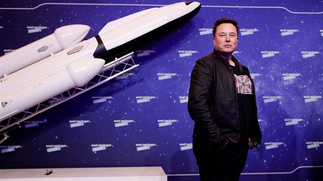 Elon Musk získal ocenění Axel Springer Awards. (1. prosince 2020)