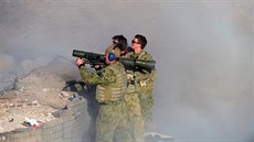 Australtí vojáci na misi v afghánské provincii Orúzgán (20. ledna 2010)