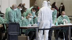 Ploné testování na koronavirus ve Vídni (4. prosince 2020)