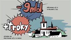 Za dostavbu D1 u Perova u se nevede bitva argumentaní, ale informaní. Sociální sít, internet i veejný prostor zaplavily mimo jiné karikatury a kreslené komiksy, jejich hlavními hrdiny jsou pedsedové spolk bojujících proti navrené trase.