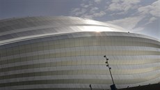 Jeden ze stadion v katarském Dauhá, kde se bude hrát v roce 2022 fotbalové...