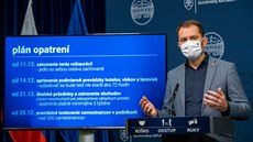 Slovenský předseda vlády Igor Matovič představil nová pravidla, podle kterých...