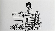 Autentický deník svého o t�i roky star�ího bratra Franti�ka z léta 1955 Jan...