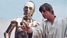 Robot C-3PO ze Star Wars je navren do lidské podoby, aby mohl plnit svou roli...