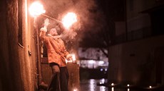 V centru Prahy prob�hla tradi�ní akce �erti na �ertovce. P�evá�n� rodiny s...