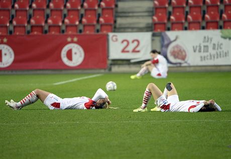 Fotbalistky Slavie jsou zklamané po neastné prohe s Fiorentinou.