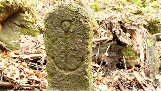 Znamení kotvy na hraničních kamenech na Sokolovsku patřilo známému rodu Nosticů.