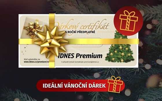 Ideální vánoční dárek pro čtenáře iDNESu