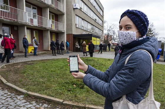 Také v olomoucké fakultní nemocnici zaalo hromadné dobrovolné antigenní...