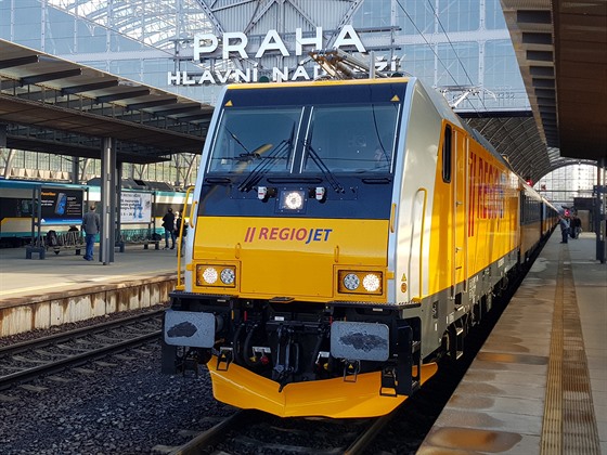 RegioJet přebírá nové lokomotivy Bombardier