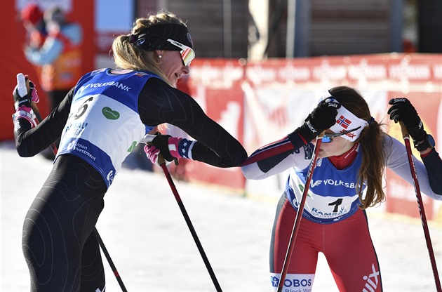 Poslední bariéra padla. V Ramsau se jel premiérový Světový pohár sdruženářek