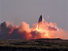 Bezpilotní raketa Space X explodovala pi pistání