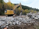 Spr�va NP �umava nechala zbourat rotu v Borov�ch Ladech.