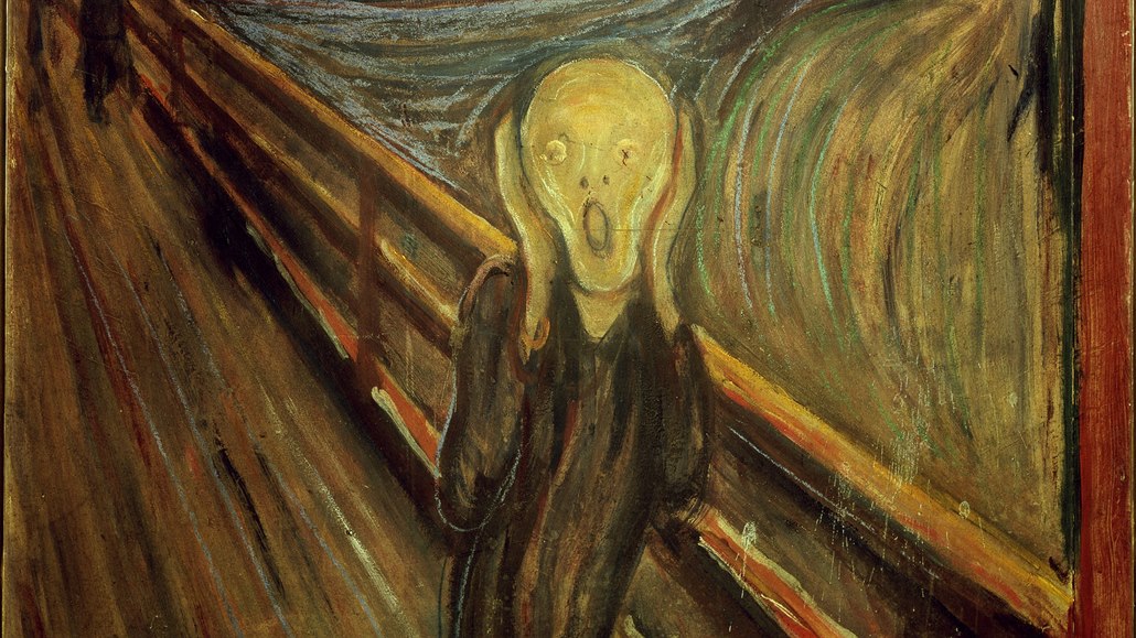 Umlecká depka. Edvard Munch namaloval slavný Výkik pod vlivem psychických...