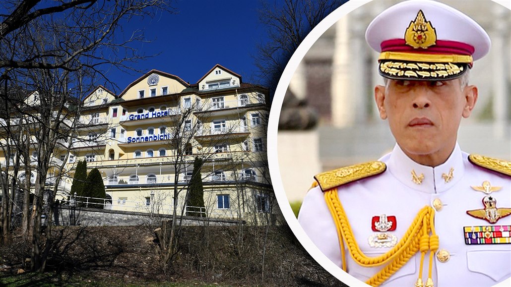 Thajský král Ráma X. si pronajal luxusní hotel v Nmecku jako izolaci proti...