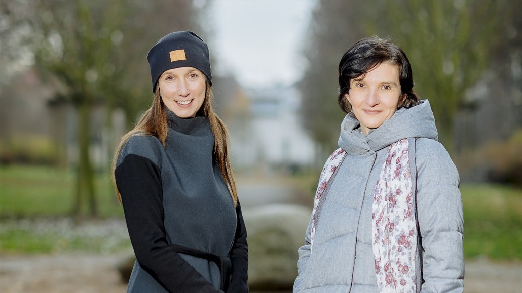 Martina Van�urová (vlevo) a Marcela Roflíková