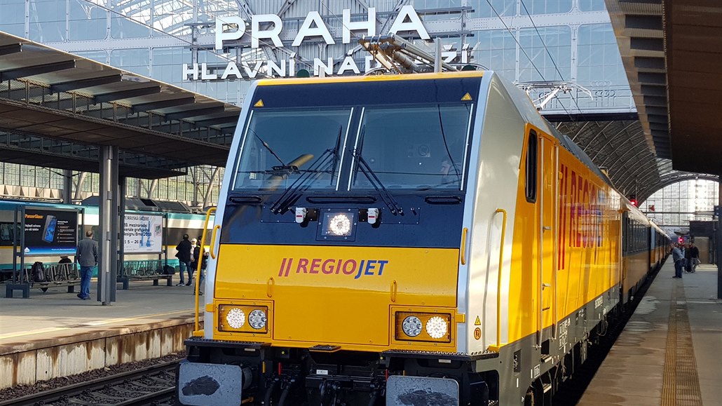 RegioJet přebírá nové lokomotivy Bombardier