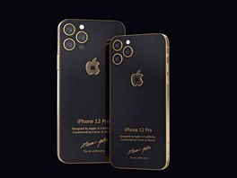 Luxusní iPhone 12 Pro/Pro Max z edice Jobs od ruské spolenosti Caviar