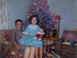 Rodinné vánoní fotografie