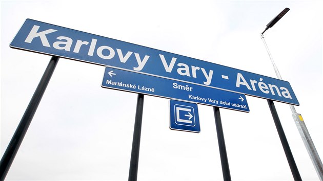 Slavnostn oteven nov eleznin zastvky Karlovy Vary - Arna. (10. prosince 2020)