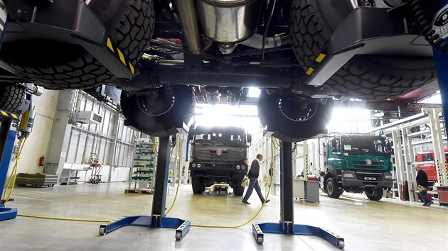 V z 2015 bylo v kopivnick spolenosti Tatra Trucks slavnostn oteveno nov pracovit diagnostiky.