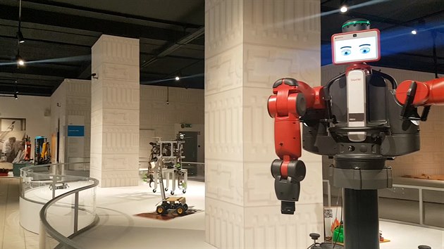 Fotogalerie: Klenotem brněnské robotické výstavy je replika endoskeletonu z  legendárního...