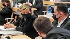 Klub ANO, Jana Mra�ková Vildumetzová hovo�í s Martinem Huraj�íkem, p�ihlí�í...