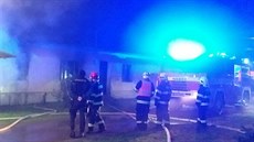 Při požáru na Znojemsku zemřel starší muž. (12. prosince 2020)