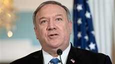 Americký ministr zahranií Mike Pompeo (24. listopadu 2020)