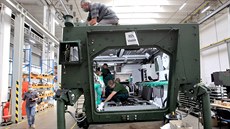 Kop�ivnický areál spole�nosti Tatra Defence Vehicle (TDV) ze strojírenského...