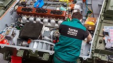 Kopivnický areál spolenosti Tatra Defence Vehicle (TDV) ze strojírenského...