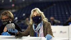 Pítí první dáma USA Jill Bidenová (10. prosince 2020)