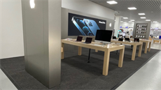 Apple Shop v plzeské prodejn spolenosti Alza