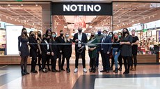 Otevírání nové prodejny Notino ve Varav.