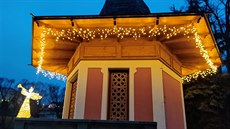 Turecký pavilon s and�lem