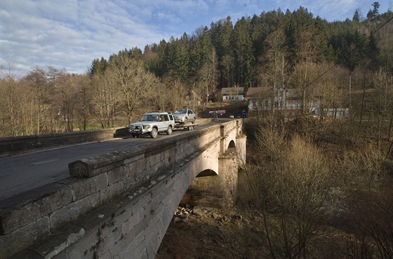 Architektonicky cenný most v Poniklé je starý více než 160 let.