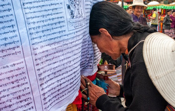 Náboenský ivot v Tibetu. (1.ledna 2020)