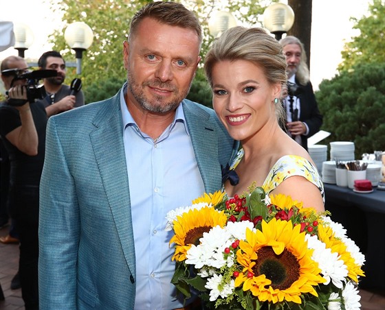 Michaela Gemrotová a její manžel Jiří (2020)
